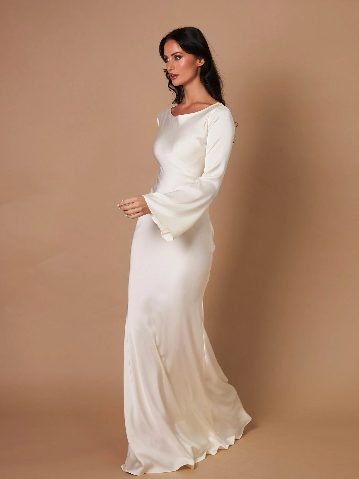 Pola | Damskie Eleganckie Długie Sukienka Maxi